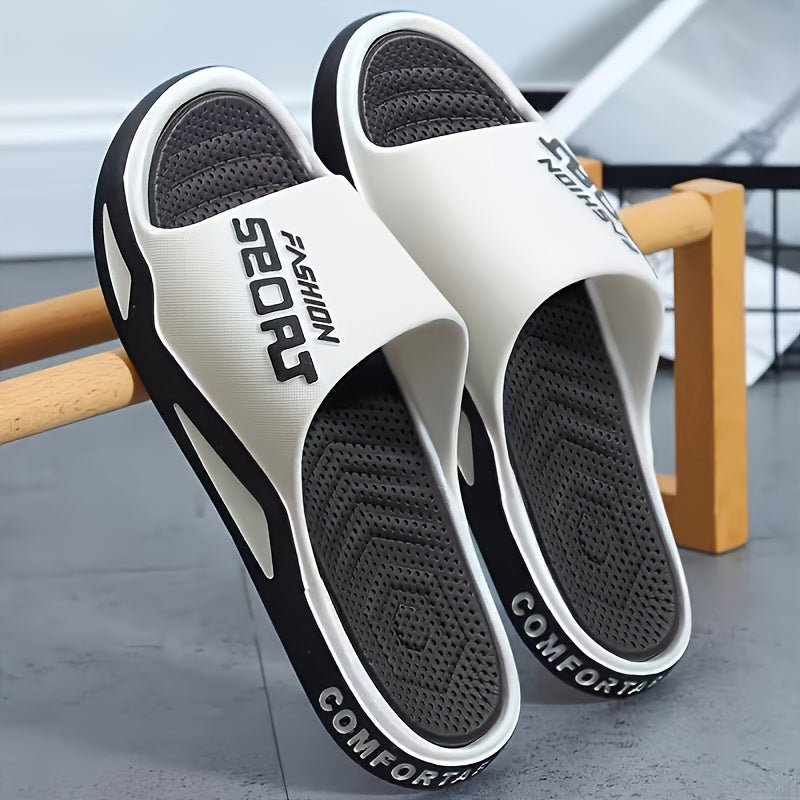 Men’s Slip-On Outdoor Sandals with Non-Slip Cushioned Sole-Field & Wild