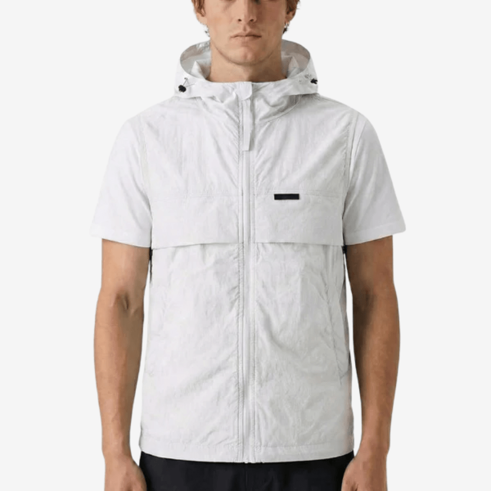 Lightweight Hooded Sleeveless Vest for Outdoor Walking-Field & Wild
