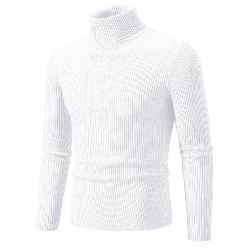 Men’s Ribbed Turtleneck Sweater | Active Peaks-Field & Wild