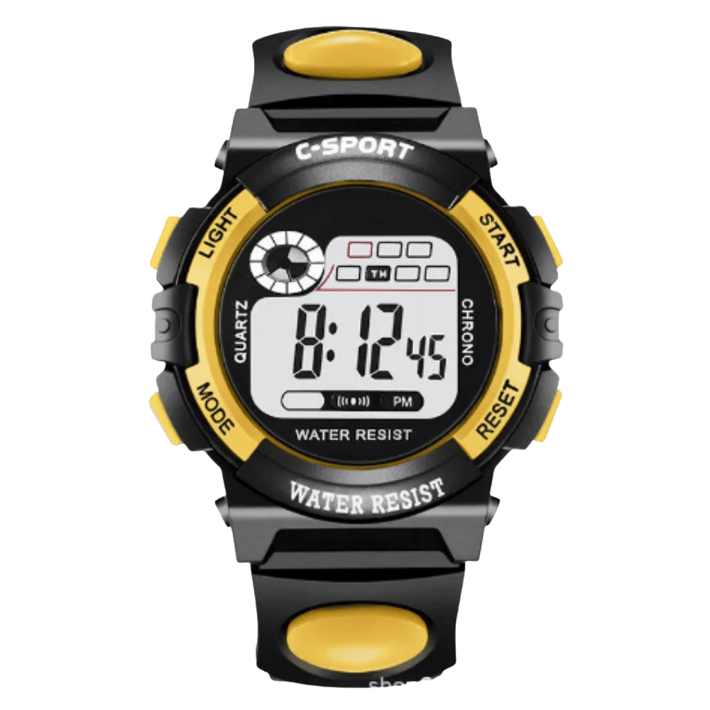 Children’s Lightweight Digital Outdoor Watch with Splash-Resistant Case-Field & Wild