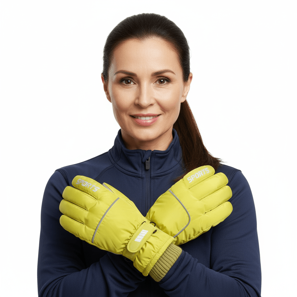 Touchscreen Ski Gloves with Thermal Waterproof Protection-Field & Wild