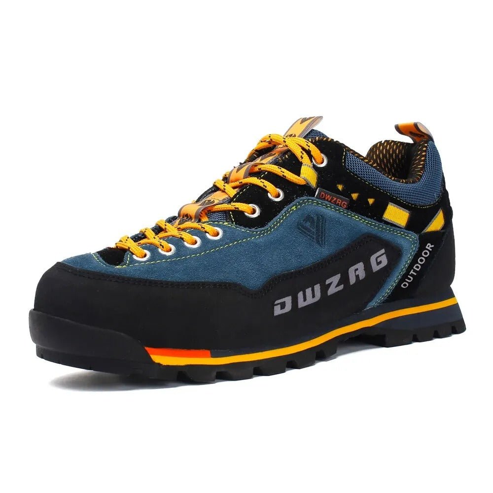 Men’s Low Hiking Shoes with Water-Resistant Upper & Grip Sole-Field & Wild