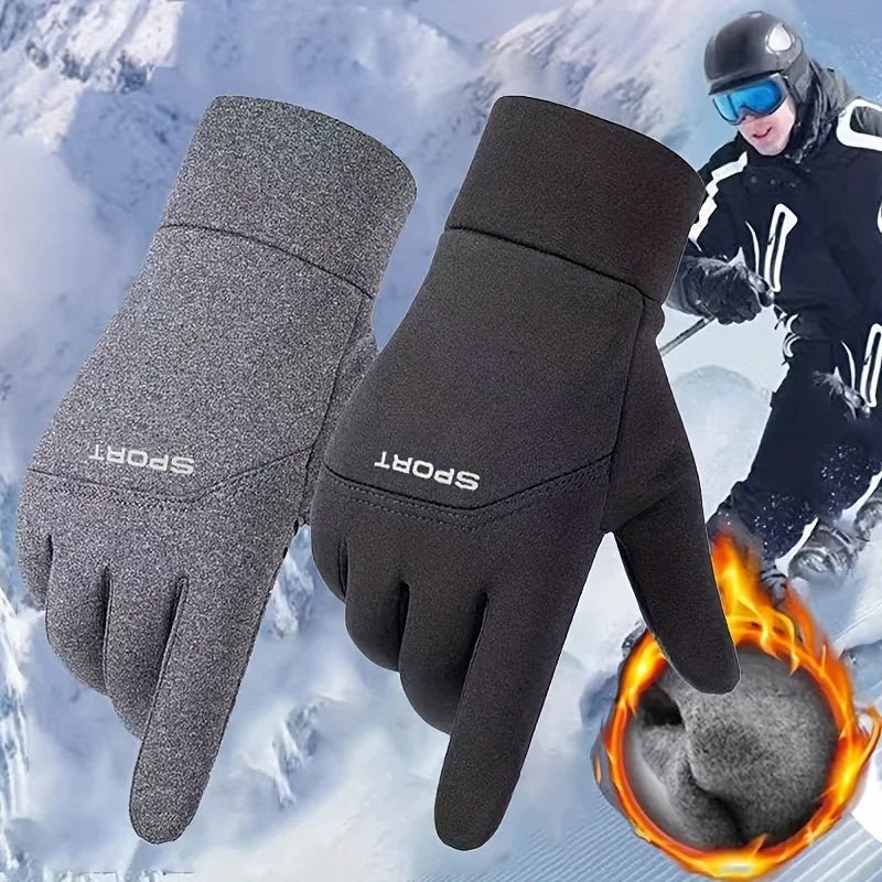 Thermal Waterproof Cycling Gloves with Touchscreen Grip-Field & Wild