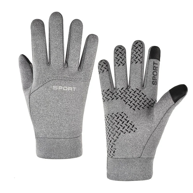 Thermal Waterproof Cycling Gloves with Touchscreen Grip-Field & Wild