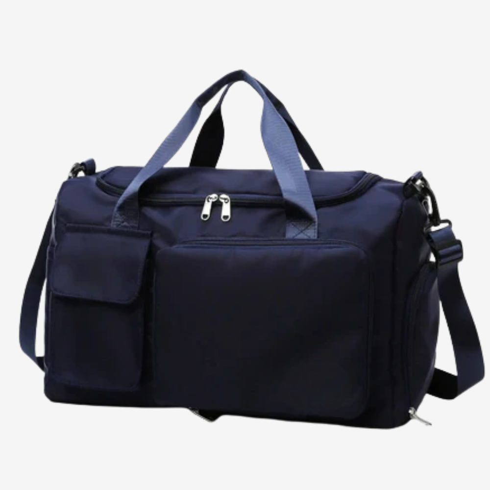 Large Travel Duffel Bag with Separate Shoe Compartment