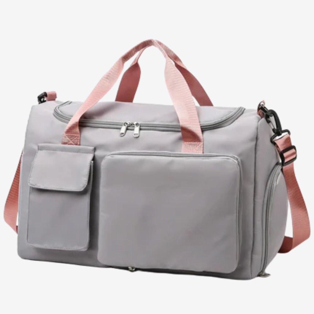 Large Travel Duffel Bag with Separate Shoe Compartment
