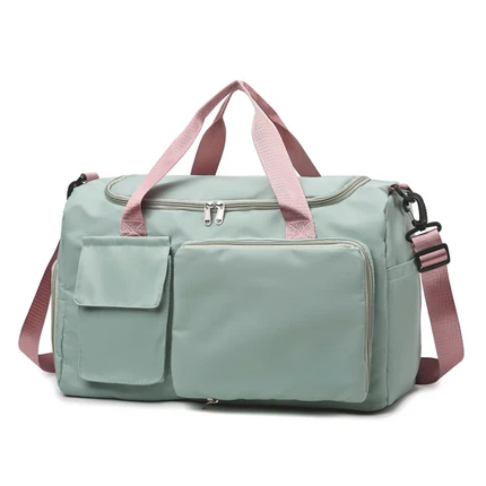 Large Travel Duffel Bag with Separate Shoe Compartment