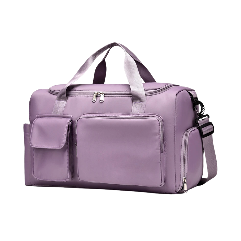 Large Travel Duffel Bag with Separate Shoe Compartment
