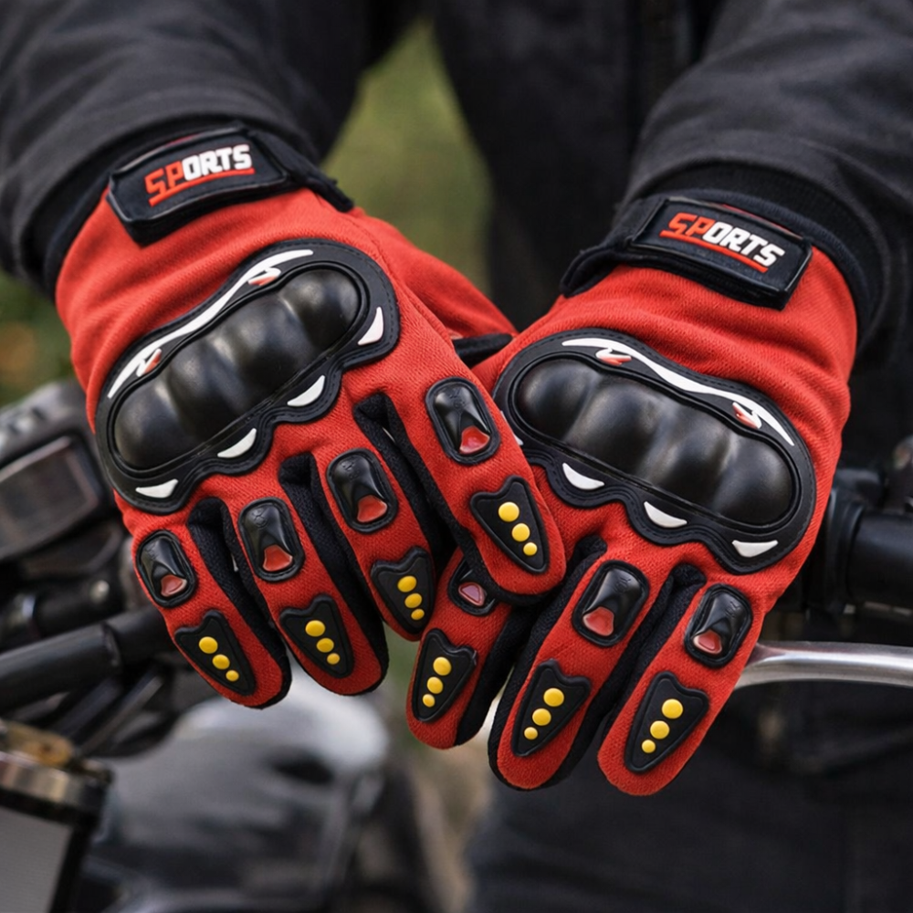 Full-Finger Riding Gloves with Touchscreen Grip