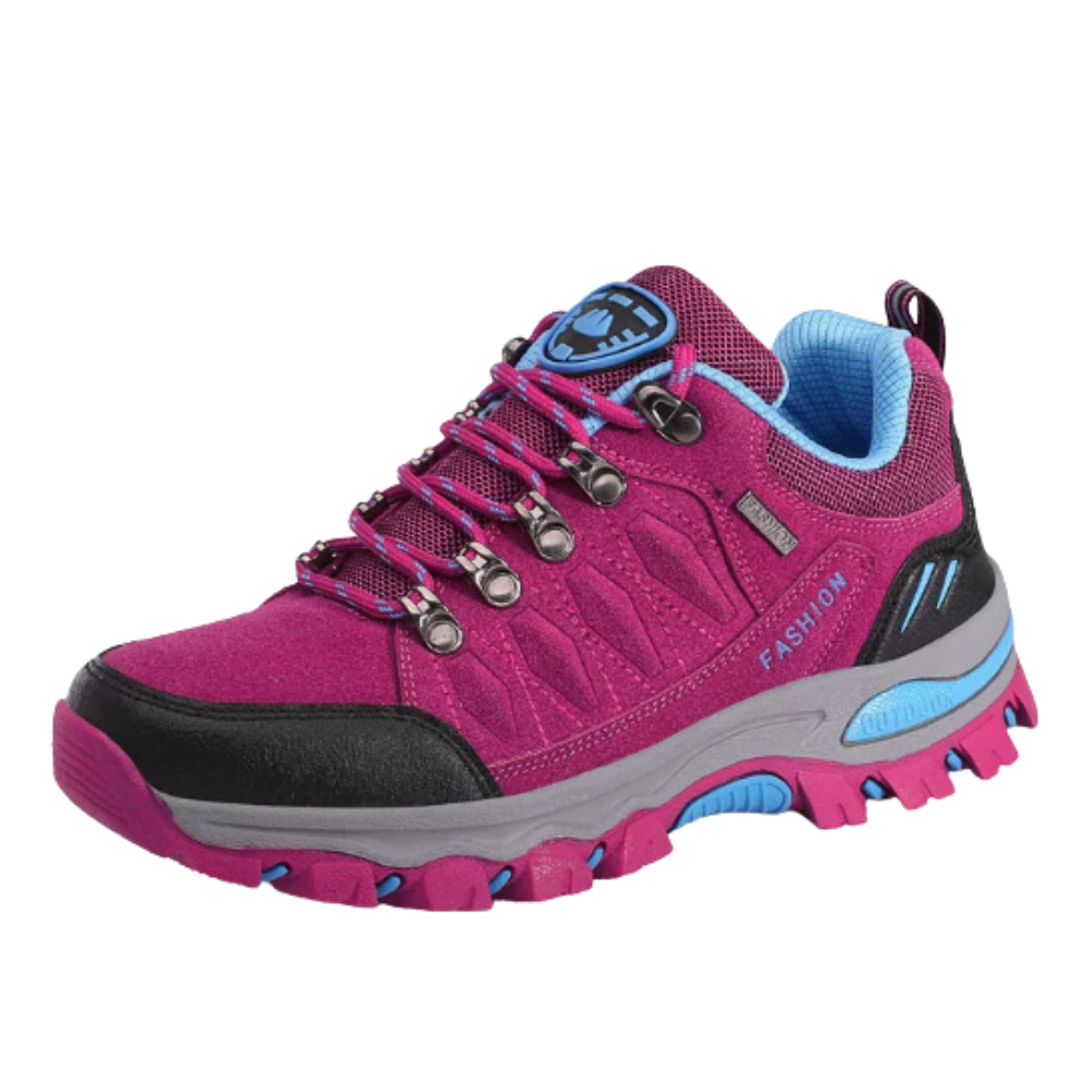 Women’s Waterproof Hiking Shoes with Cushioned Grip Sole