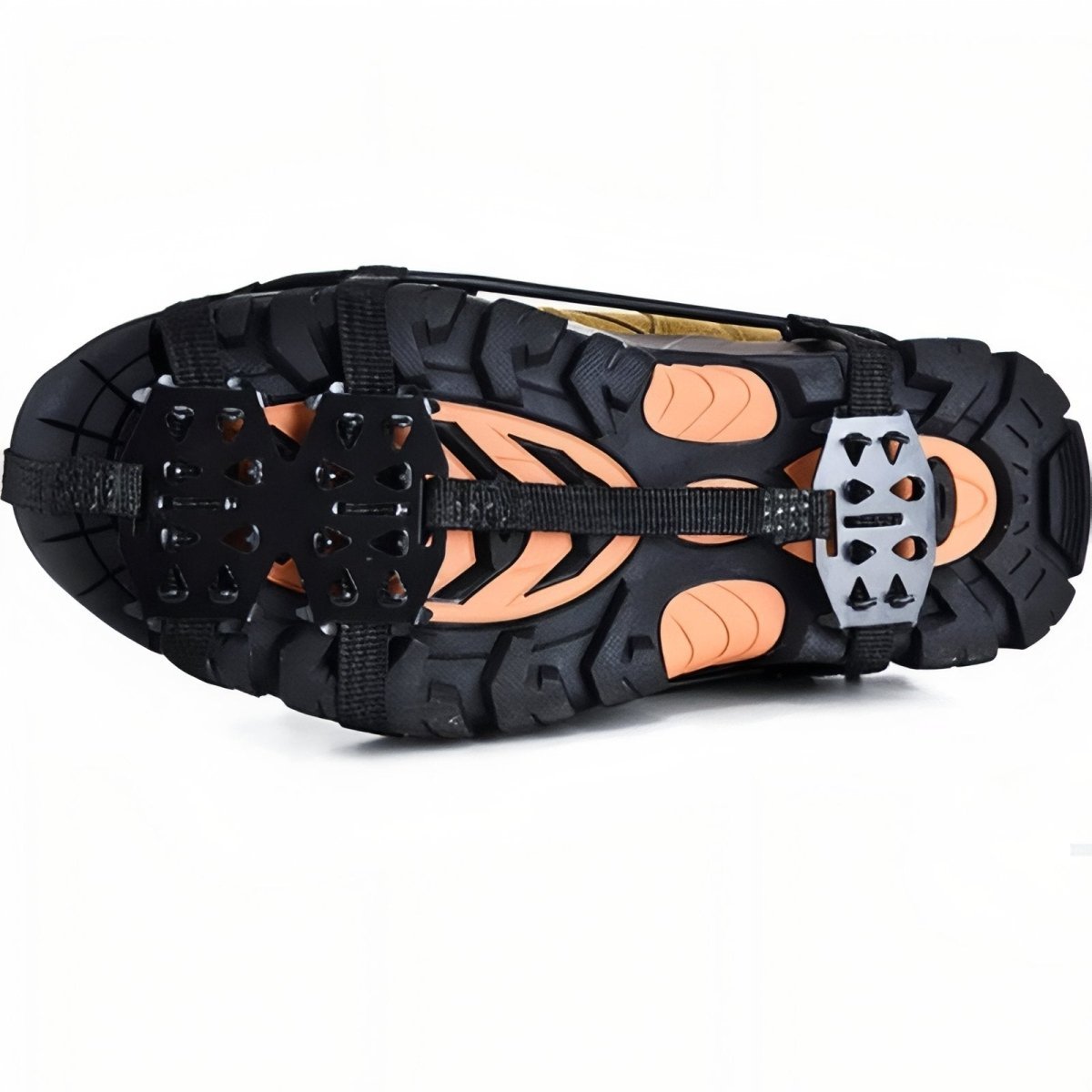 Ice Crampons with 24 Stainless Steel Spikes for Winter Hiking-Field & Wild
