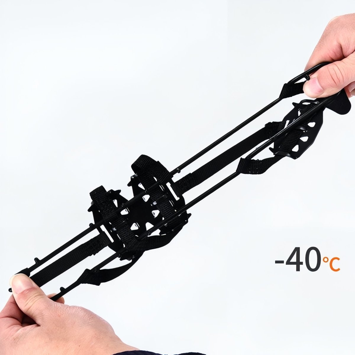 Ice Crampons with 24 Stainless Steel Spikes for Winter Hiking-Field & Wild