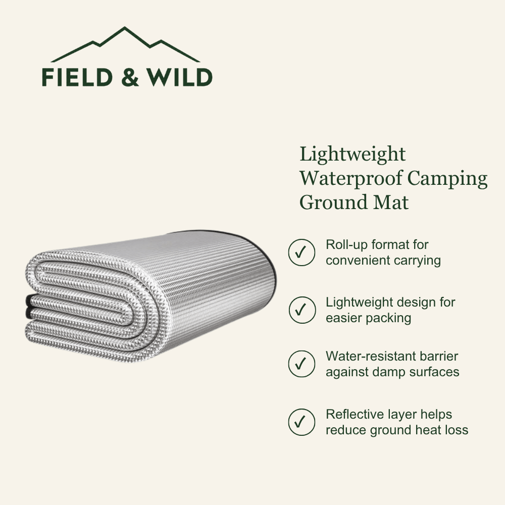 Lightweight Waterproof Camping Ground Mat - Field & Wild-Field & Wild