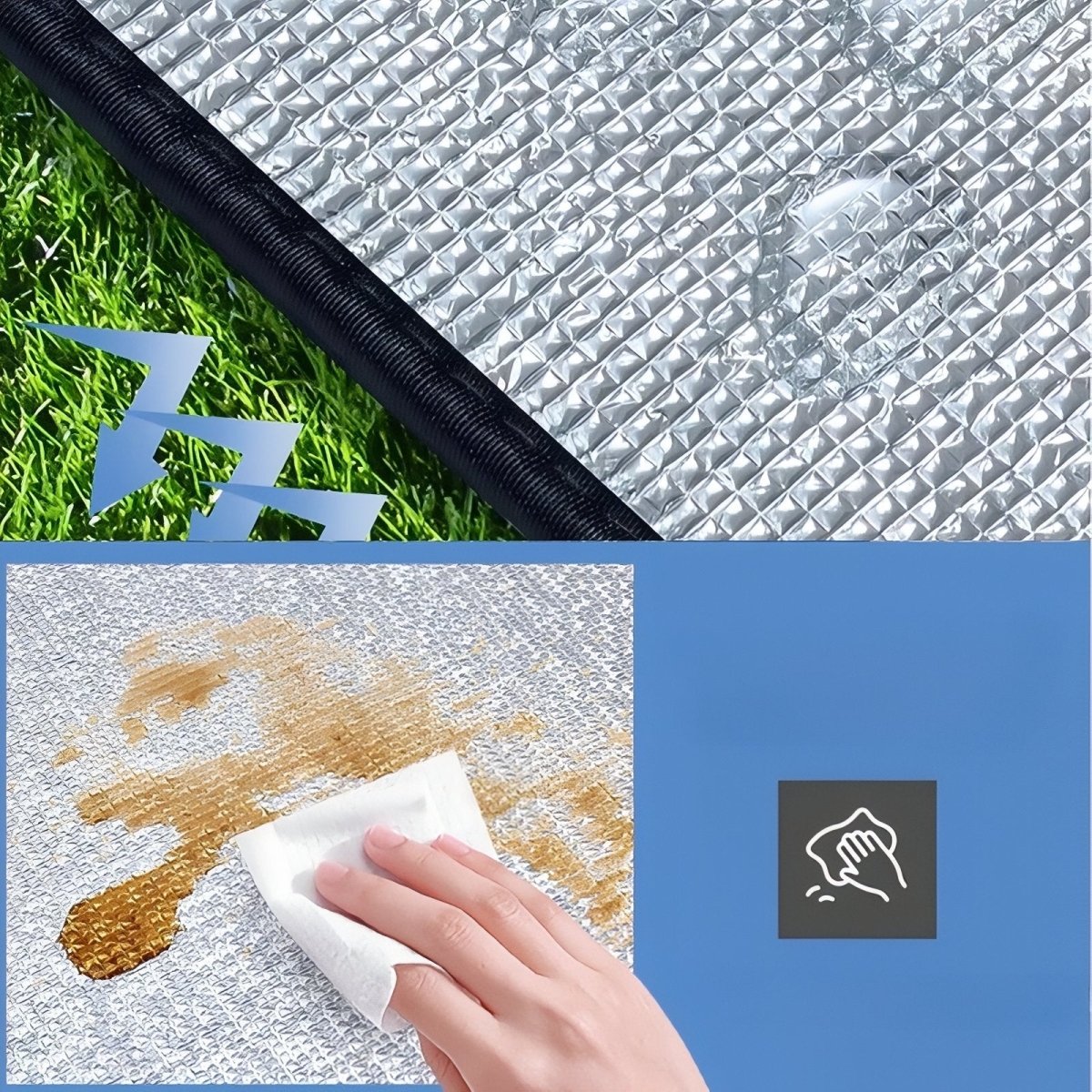 Lightweight Waterproof Camping Ground Mat | Active Peaks-Field & Wild
