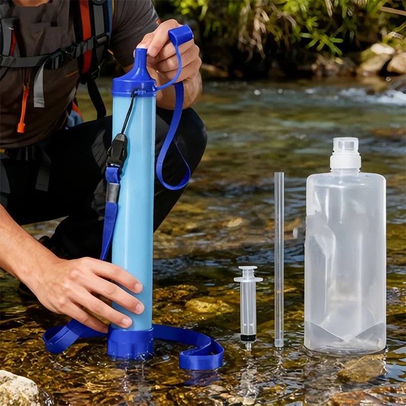 Water Filter Straw Lightweight Emergency Purifier | Active Peaks-Field & Wild