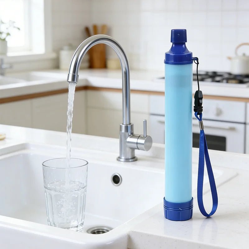 Water Filter Straw Lightweight Emergency Purifier | Active Peaks-Field & Wild