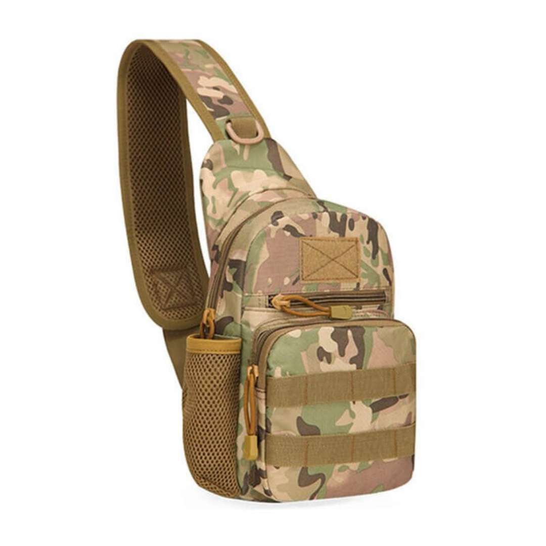 Water-Resistant 7L Crossbody Bag with Adjustable Shoulder Strap-Field & Wild
