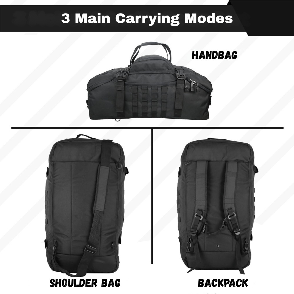 Sports Bag – Waterproof & Versatile 3-in-1 Design-Field & Wild