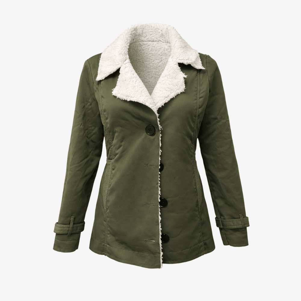 Shearling-Lined Insulated Parka Coat for Winter Outdoor Wear-Field & Wild