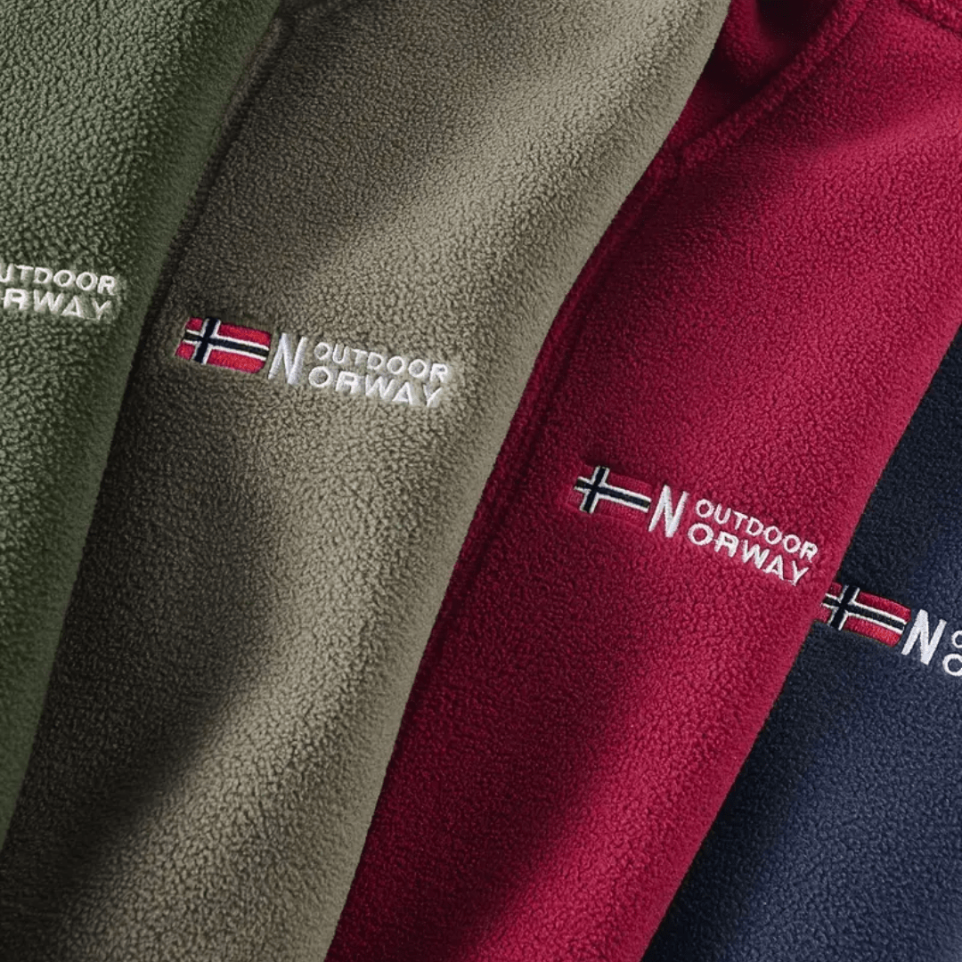 Men’s Fleece-Lined Outdoor Jacket with Windproof Protection-Field & Wild