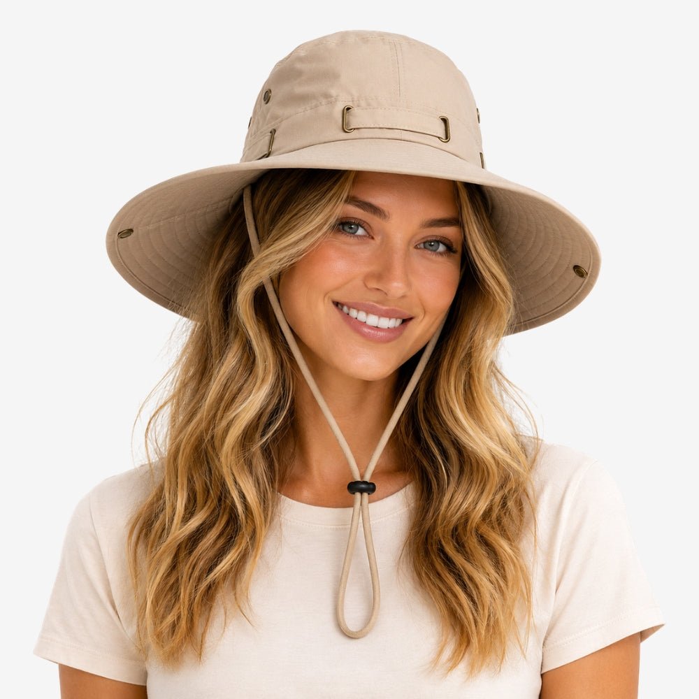 Women’s UV Protection Trekking Hat with Lightweight Breathable Design-Field & Wild