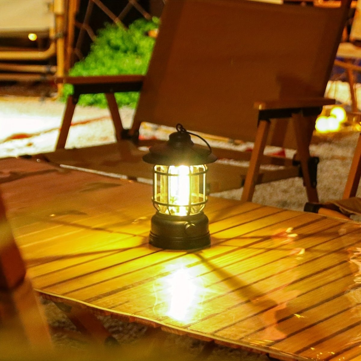 Rechargeable LED Camping Lantern with USB Charging & Adjustable Brightness-Field & Wild