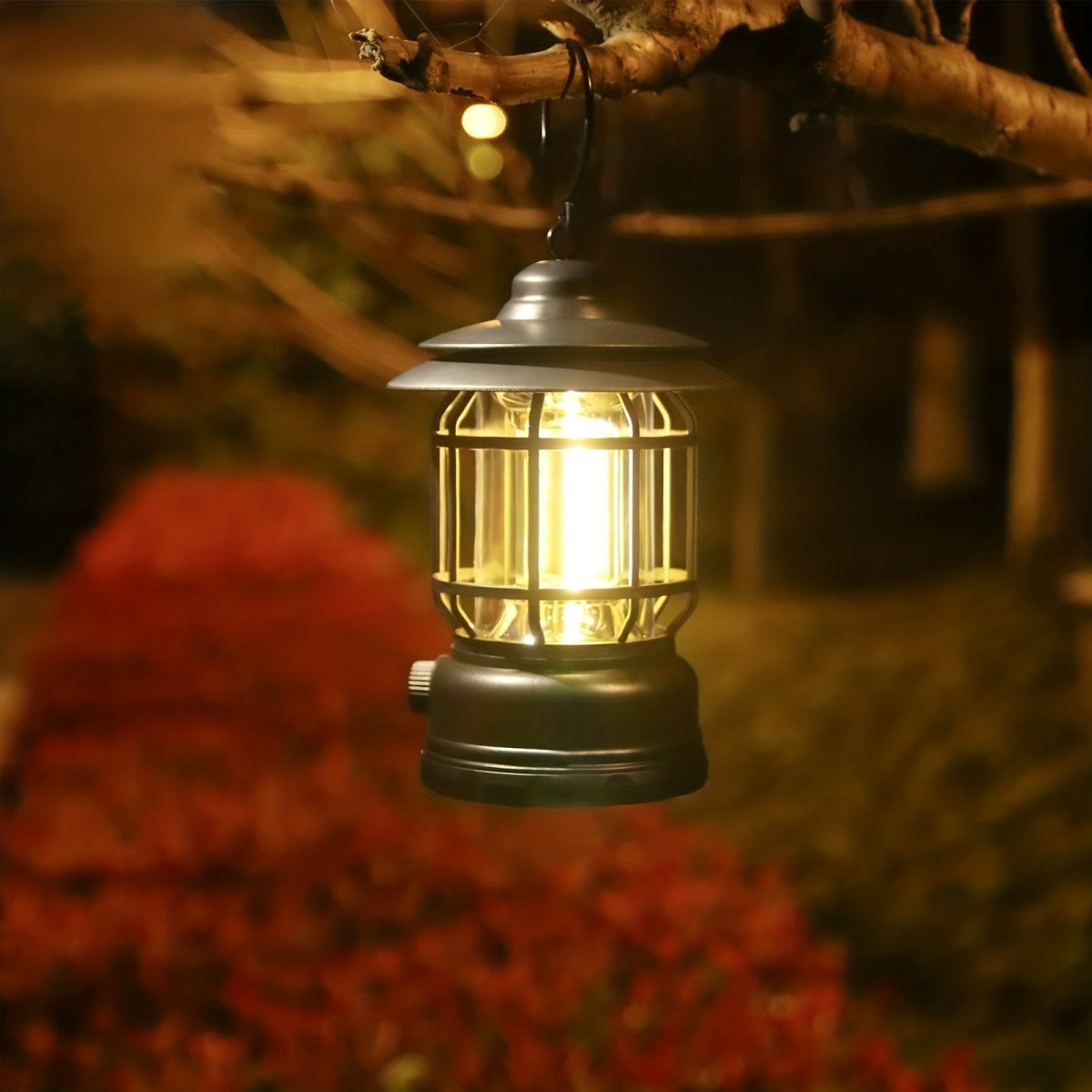 Rechargeable LED Camping Lantern with USB Charging & Adjustable Brightness-Field & Wild