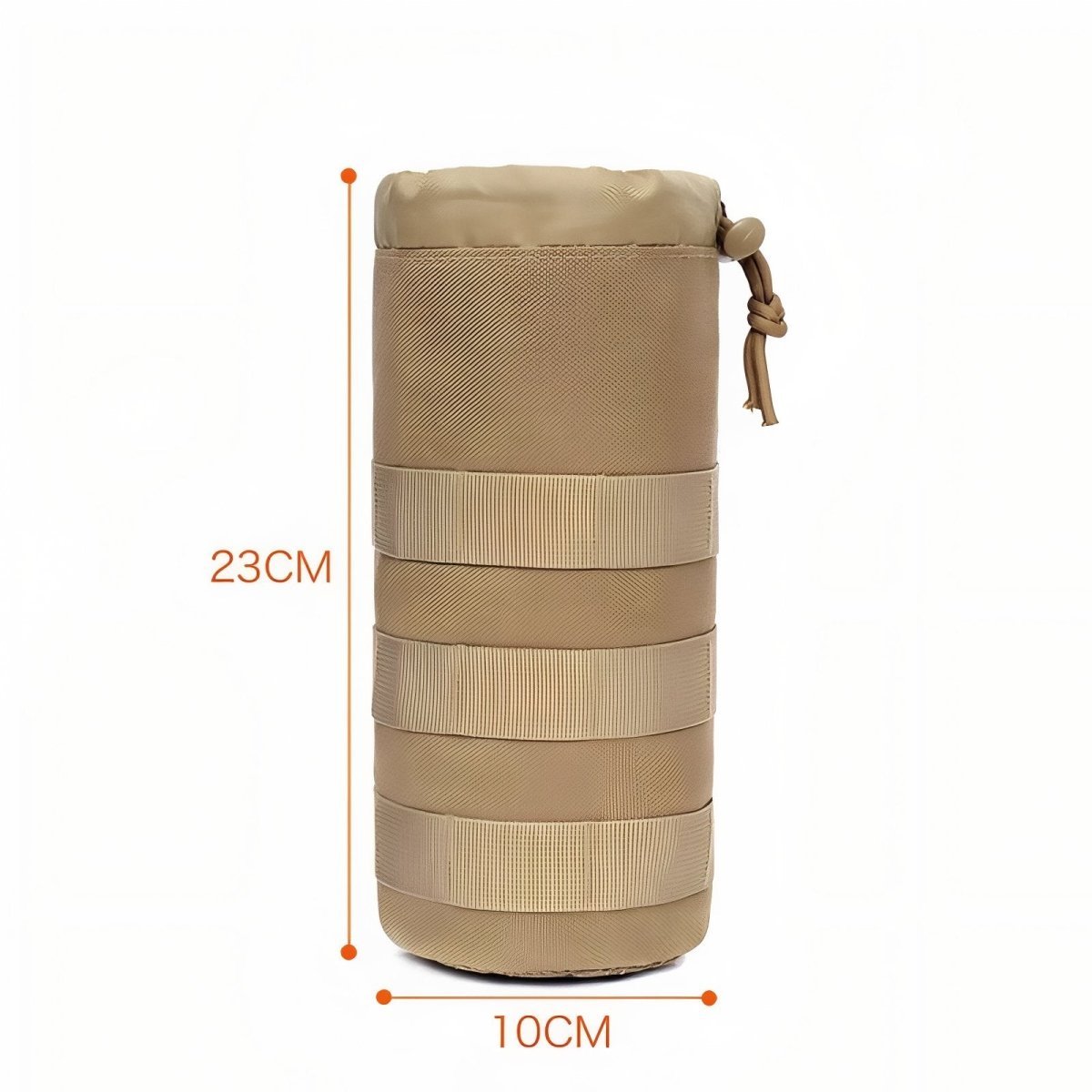 MOLLE Water Bottle Holder with Adjustable Drawcord-Field & Wild