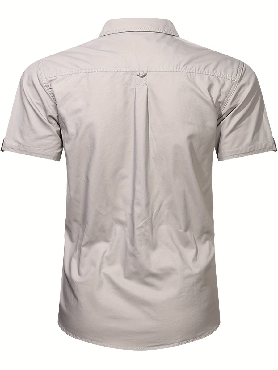 Breathable Cotton Outdoor Shirt for Men | Active Peaks-Field & Wild