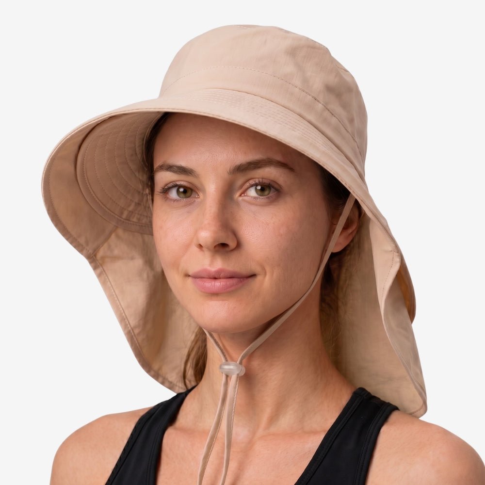 Women’s Breathable Wide Brim Sun Hat with UV Protection-Field & Wild