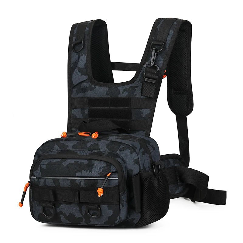Fishing Chest Bag Durable Tactical Tackle Pack | Active Peaks-Field & Wild