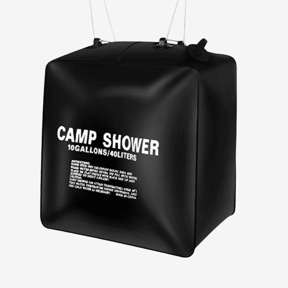 Solar Shower Bag Lightweight 40L Hanging | Active Peaks-Field & Wild