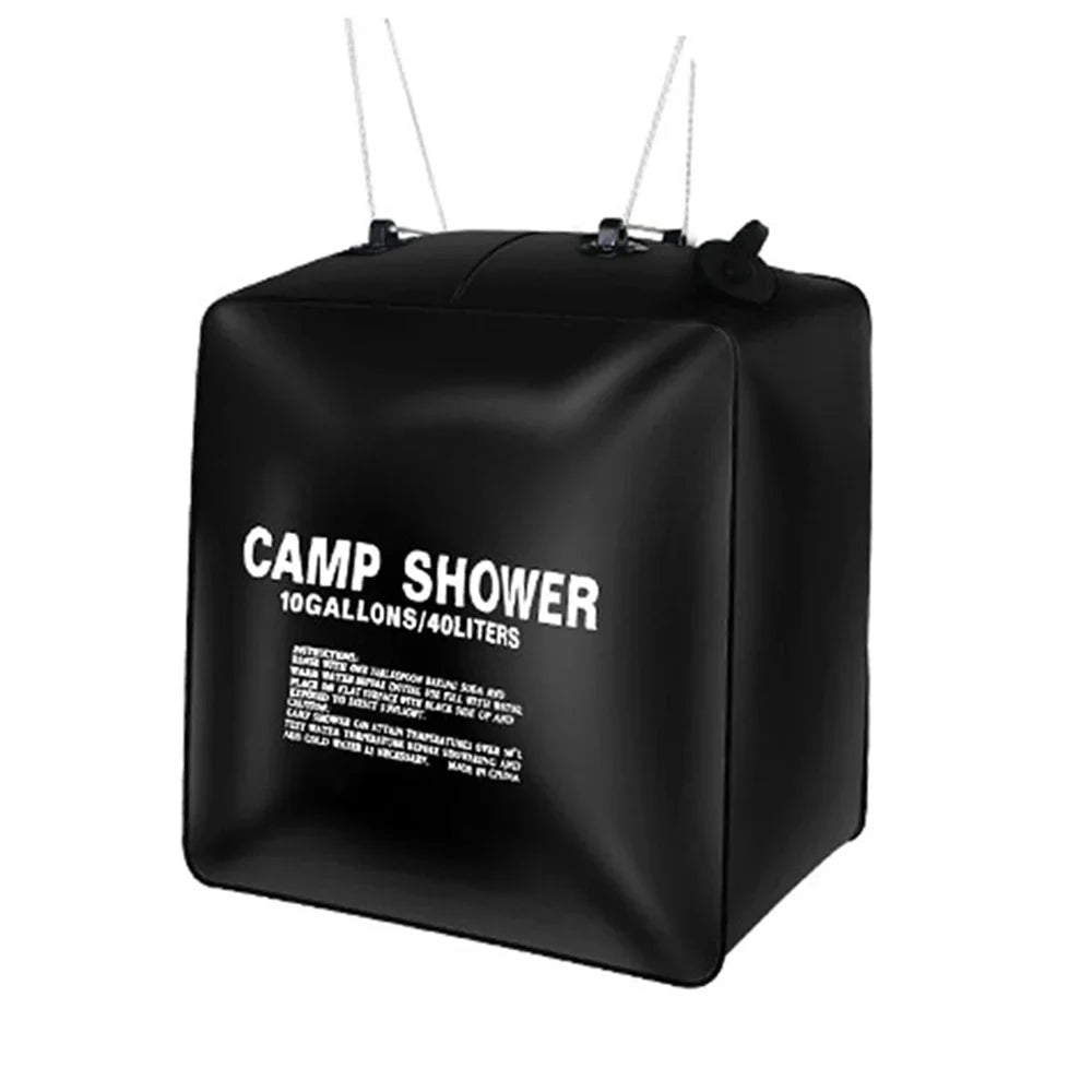 Solar Shower Bag Lightweight 40L Hanging | Active Peaks-Field & Wild