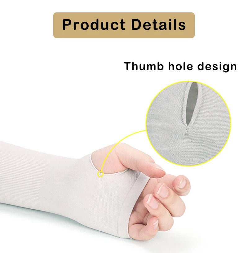 UV Protection Arm Sleeves with Breathable Cooling Fit-Field & Wild