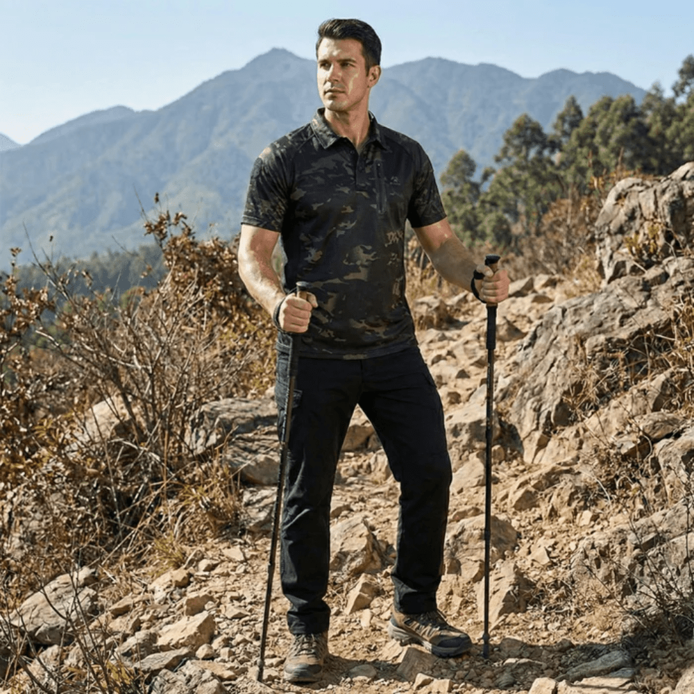 Men’s Quick-Dry Breathable T-Shirt for Outdoor Training-Field & Wild