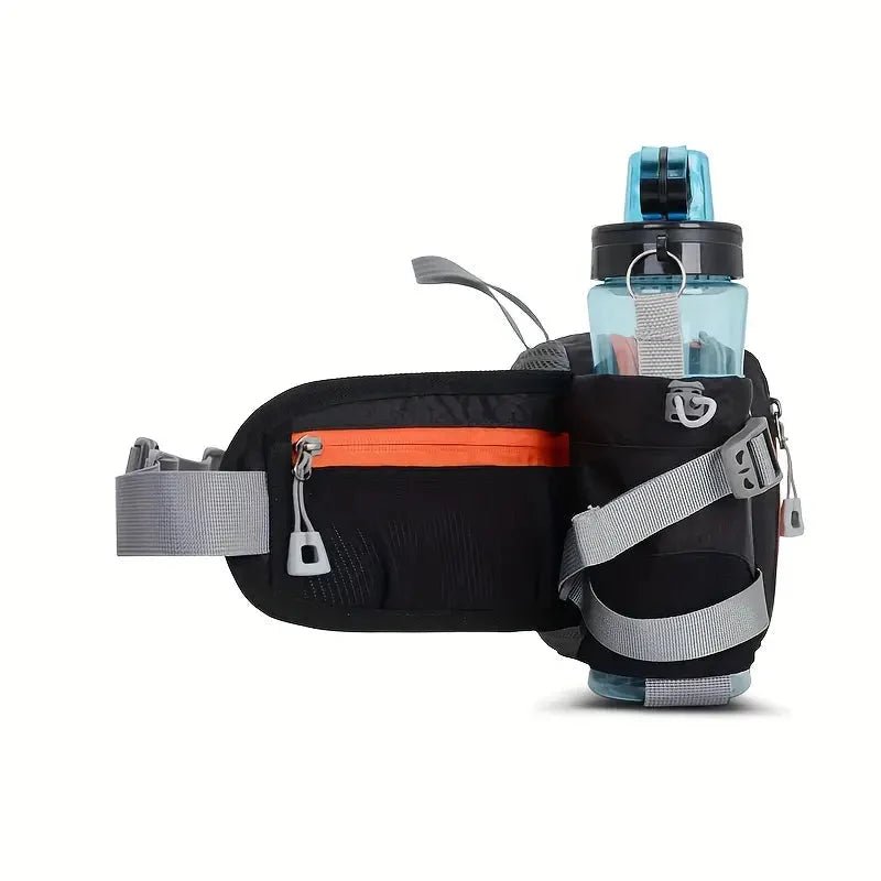 Lightweight Water-Resistant Hiking Waist Pack with Bottle Holder-Field & Wild