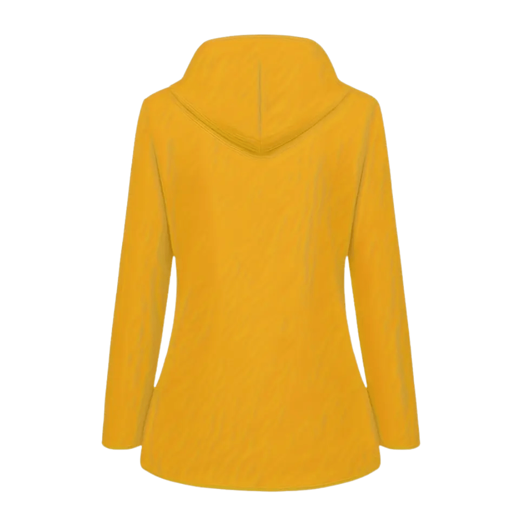 Women’s Hooded Rain Jacket with Windproof Storm Flap-Field & Wild