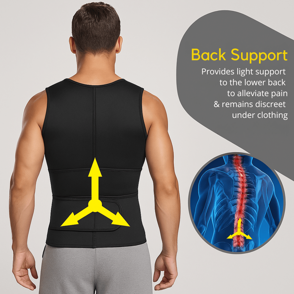 Men’s Lightweight Compression Training Vest with Breathable Fit-Field & Wild