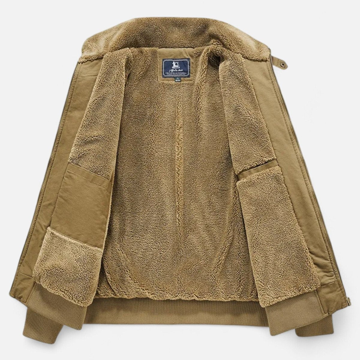 Men’s Insulated Cotton Outdoor Jacket for Cold-Weather Walks-Field & Wild