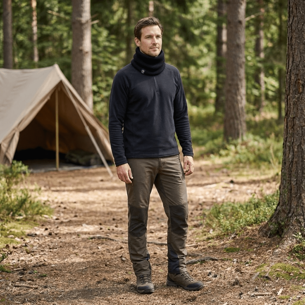 Thermal Knit Neck Warmer for Cold-Weather Outdoor Wear-Field & Wild
