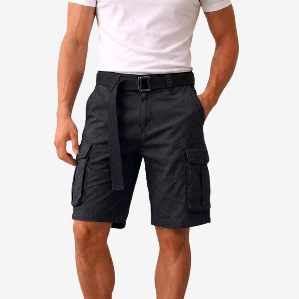 Men’s Lightweight Durable Hiking Shorts with Cargo Pockets-Field & Wild