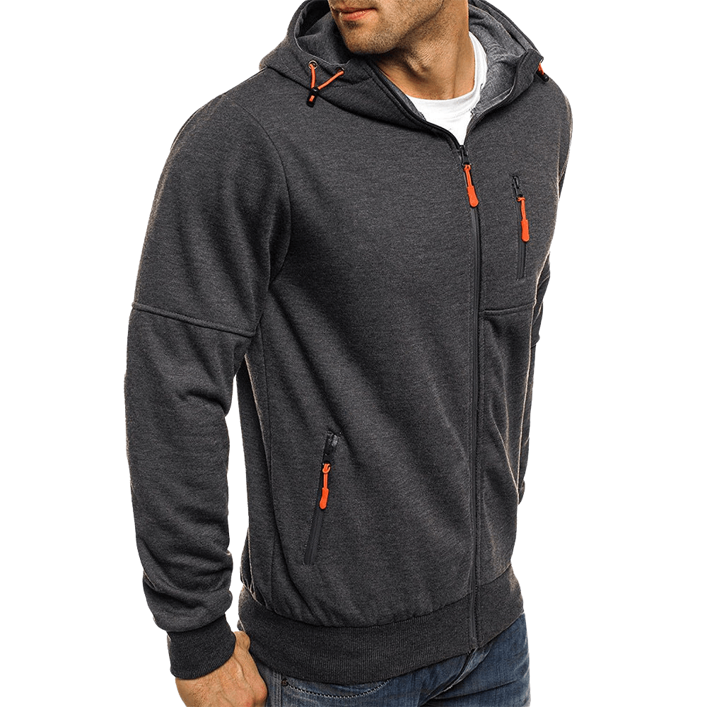 Durable Knitted Outdoor Jacket with Full Zip Design-Field & Wild