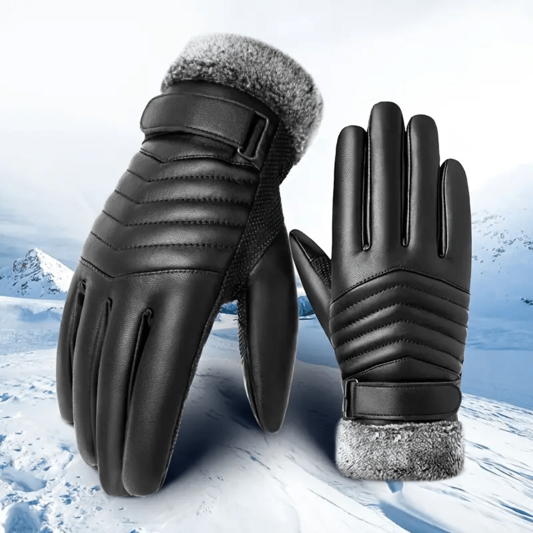 Men’s Fleece Touchscreen Gloves with Wind-Resistant Grip-Field & Wild