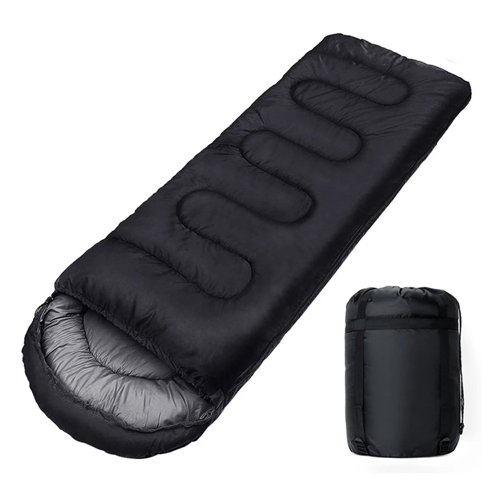 Lightweight 4-Season Sleeping Bag – Warm Cotton Mummy Style-Field & Wild
