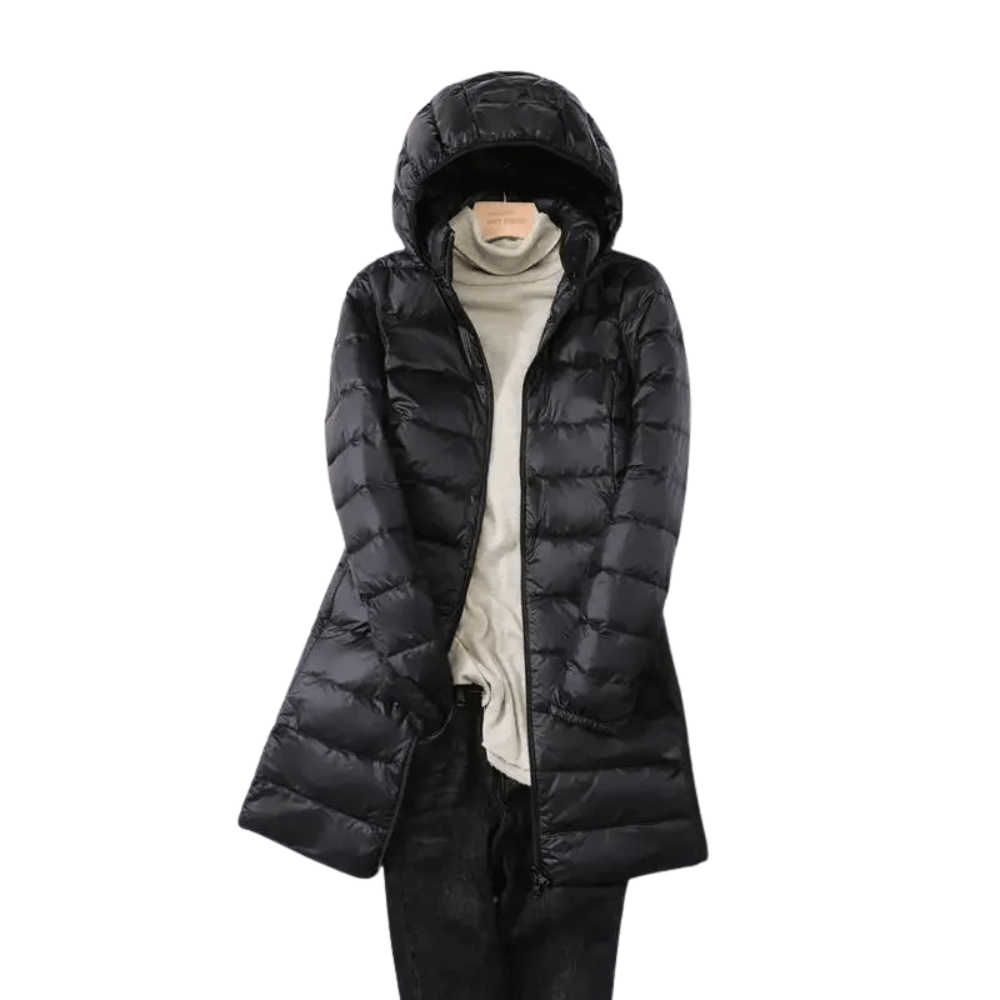 Lightweight Packable Down Coat with Detachable Hood-Field & Wild