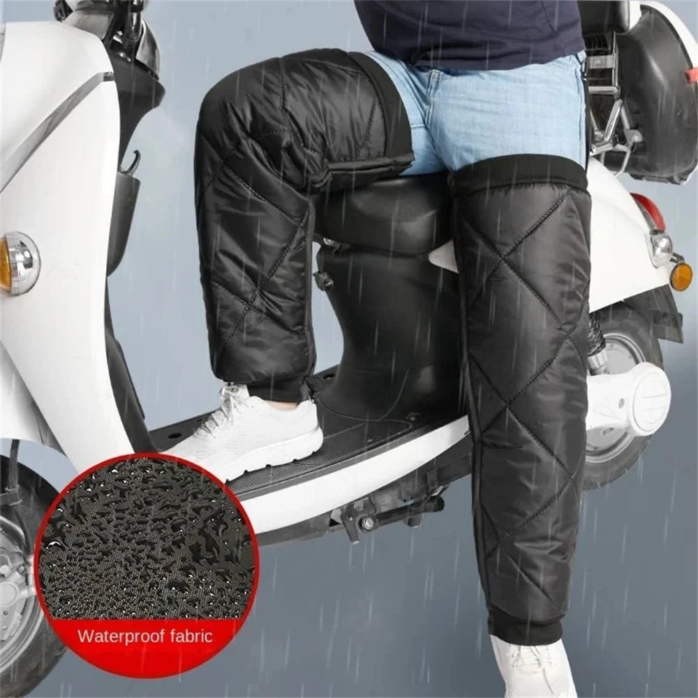 Thermal Outdoor Leg Warmers with Knee Protection & Zip Fastening-Field & Wild