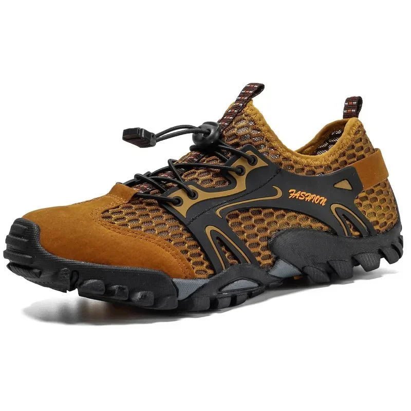 Men’s Grippy Hiking Shoes with Durable Mid-Height Support-Field & Wild