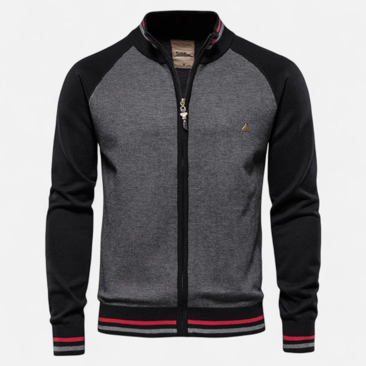 Men’s Cotton Zip Sweater for Outdoor Layering-Field & Wild
