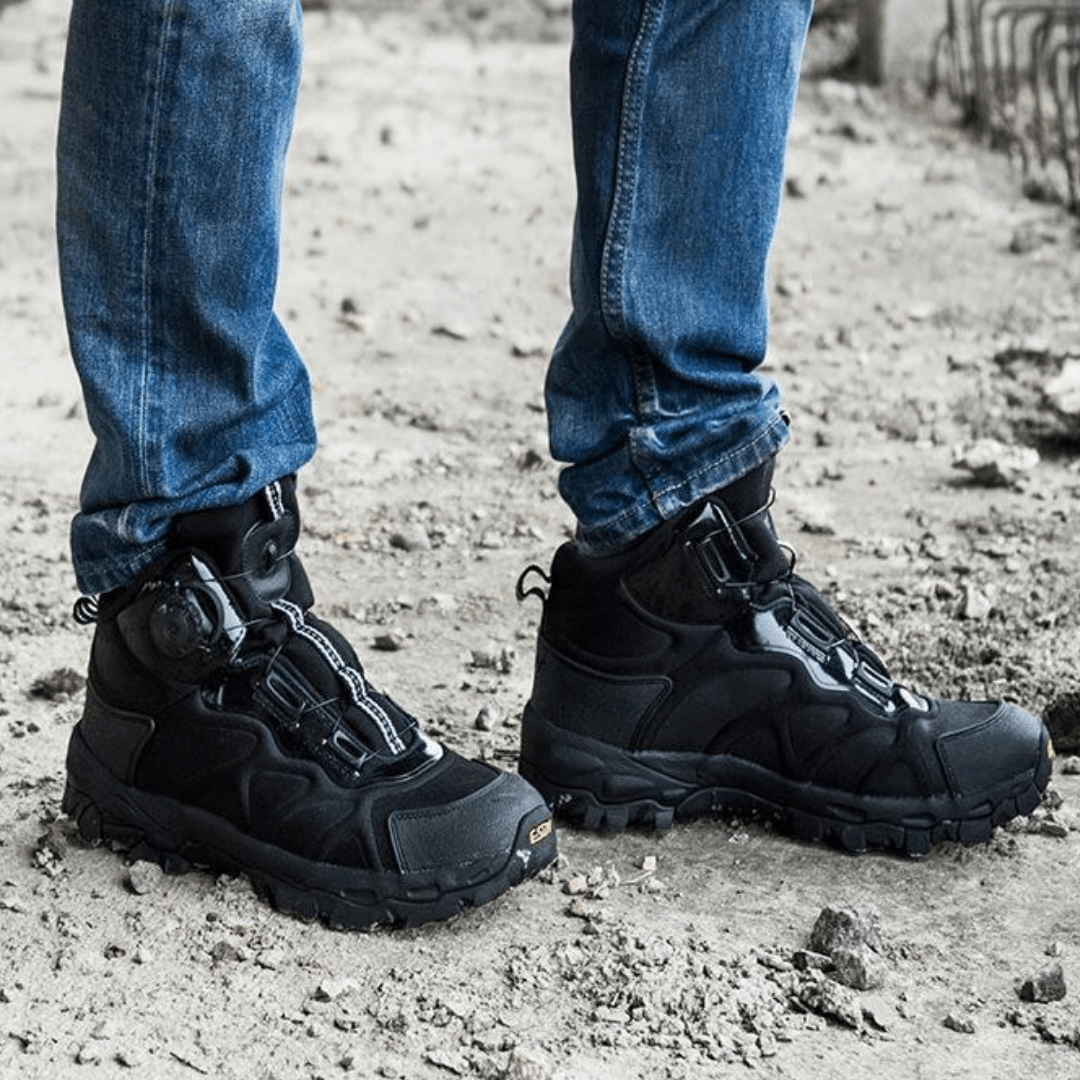 Hiking Shoes – Water-Resistant Supportive Design with Twist-Lock | Active Peaks-Field & Wild