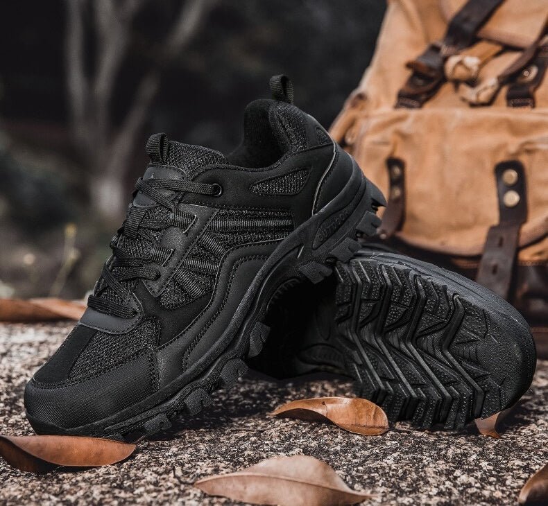 Lightweight Breathable Hiking Shoes with Cushioned Grip Sole-Field & Wild